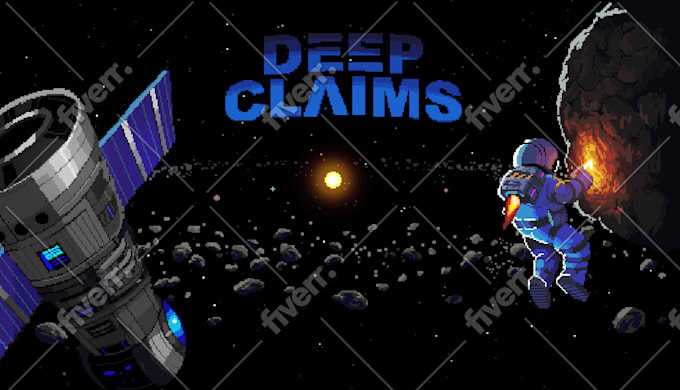 make pixel art scene or background