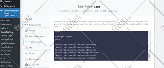 fix index coverage errors, XML sitemap, website index, robots txt errors