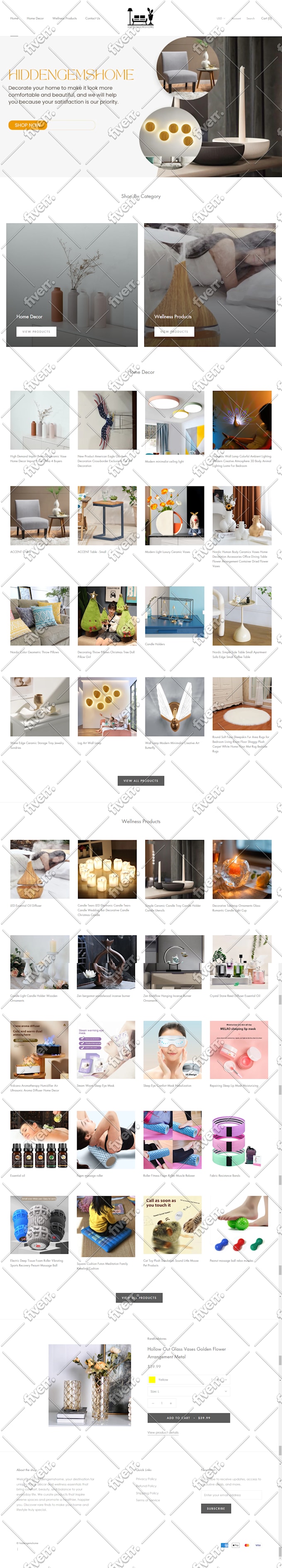 set up shopify store