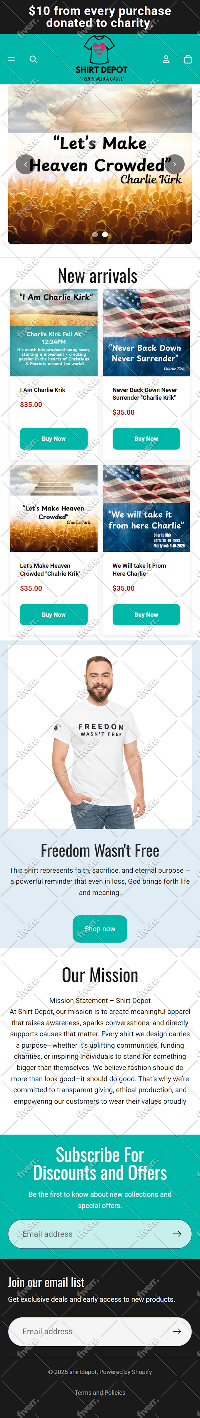 build a high conversion shopify print on demand dropshipping store