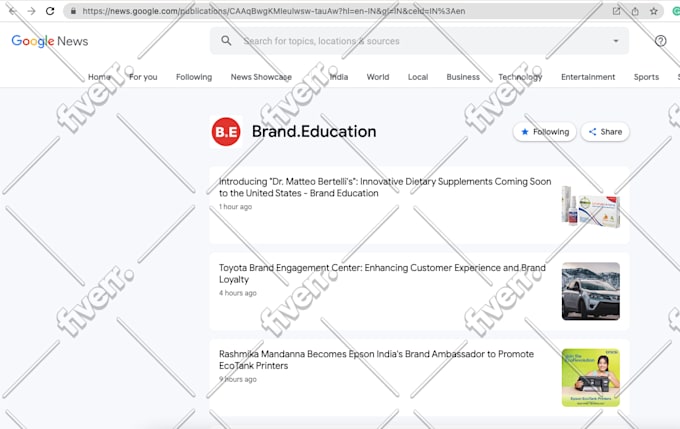 publish your article in brand magazine with social media