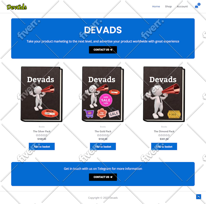 create a simple woo commerce online store