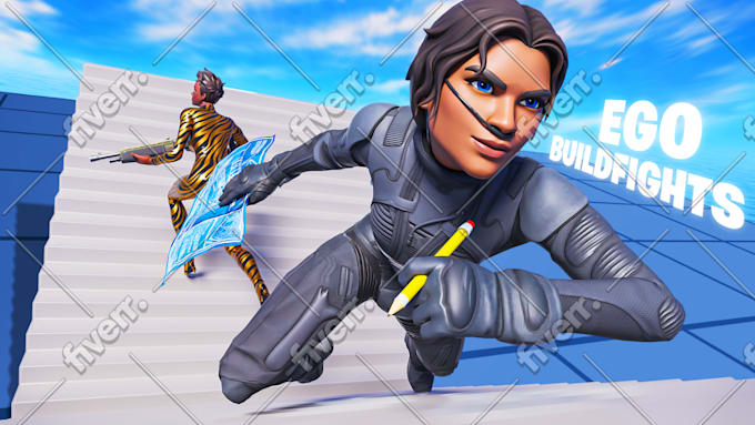 create professional fortnite creative map thumbnail