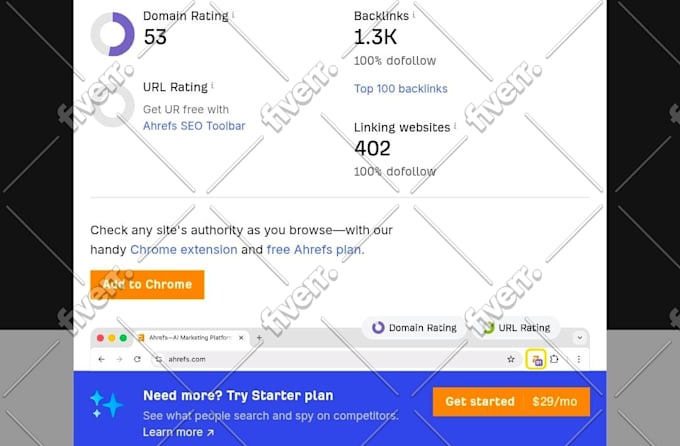 increase ahrefs domain rating DR 50 plus safe and guaranteed work
