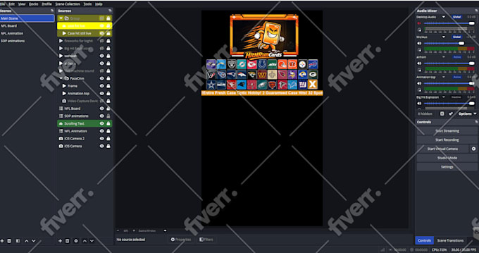 setup streamlabs obs for twitch youtube kick live stream