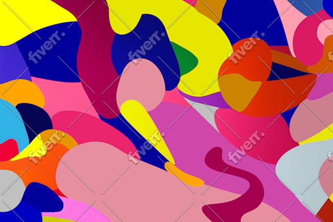 create custom abstract wall art for your home or brand