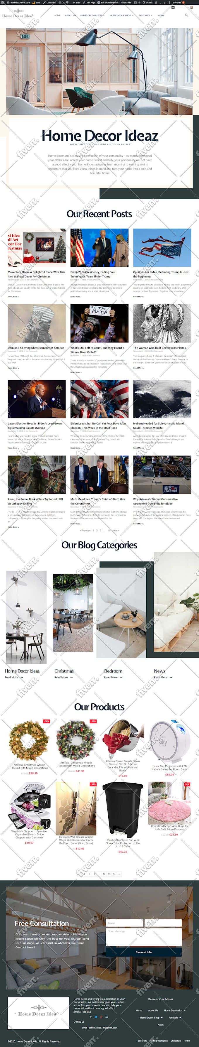 design real estate idx mls website in wordpress