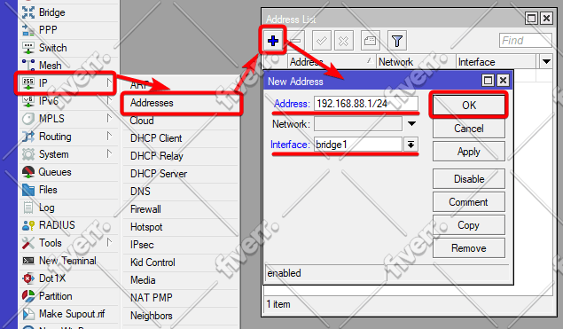 do any work related to mikrotik and routeros