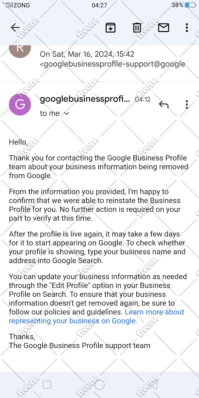 reinstate suspended disabled gmb google my business