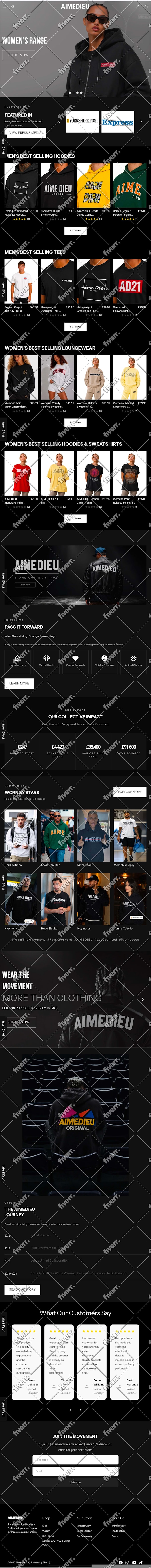 shopify store design shopify store redesign shopify website design shopify store