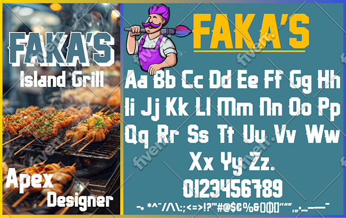 make your own custom font design in ttf or otf