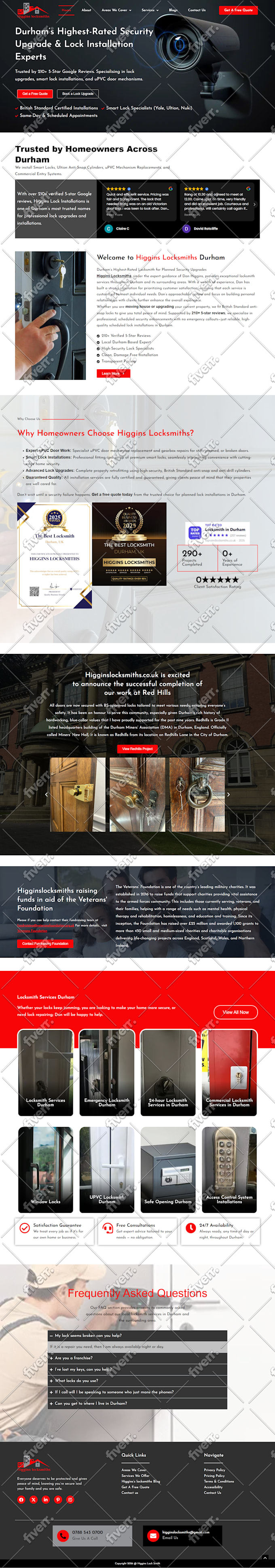 develop modern and professional wordpress website