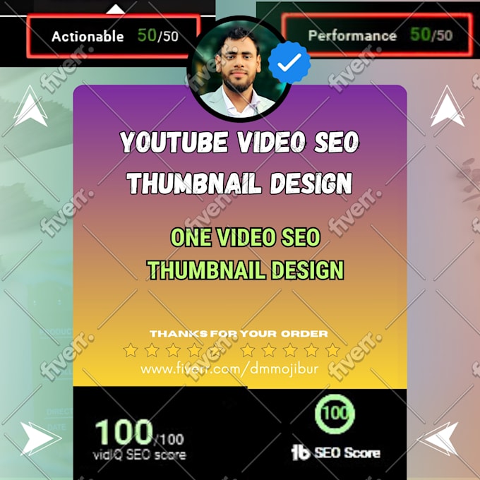 be best youtube video SEO expert thumbnail designer