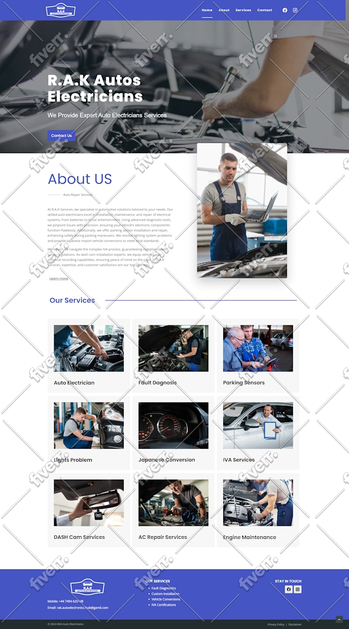 create fully responsive professional websites
