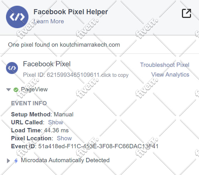 fix or setup facebook pixel google analytics 4 ecommerce conversion API tracking