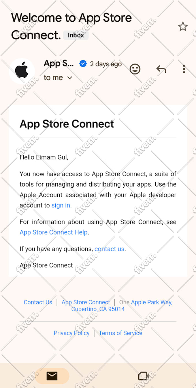 create verified apple developer account for you