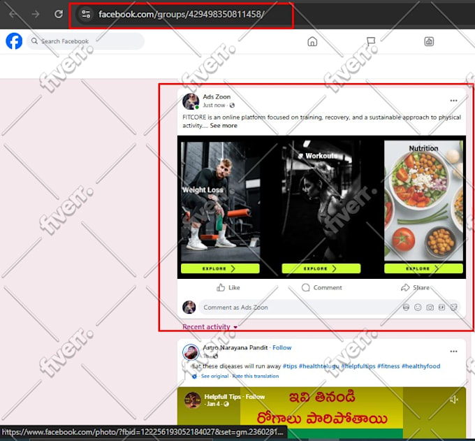 promote your website on social media