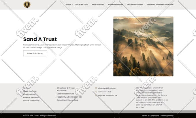 create a professional company or business website design