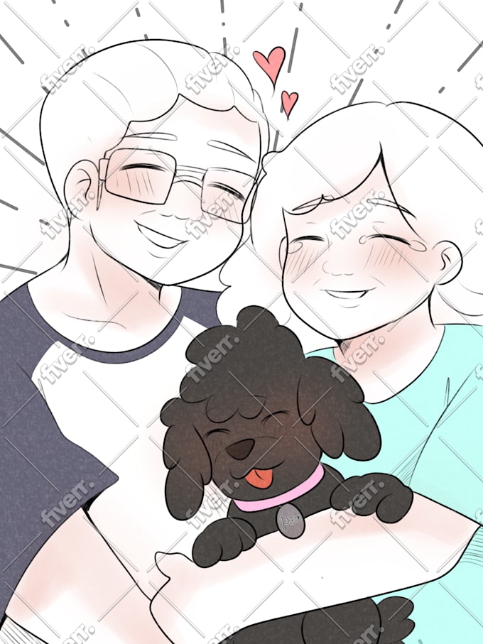 draw anime fanart and comics