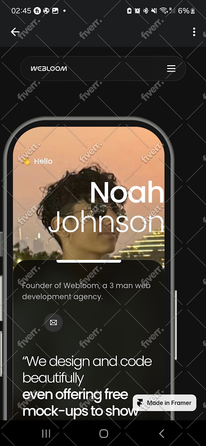 do framer website design and redesign, framer website expert, framer developer