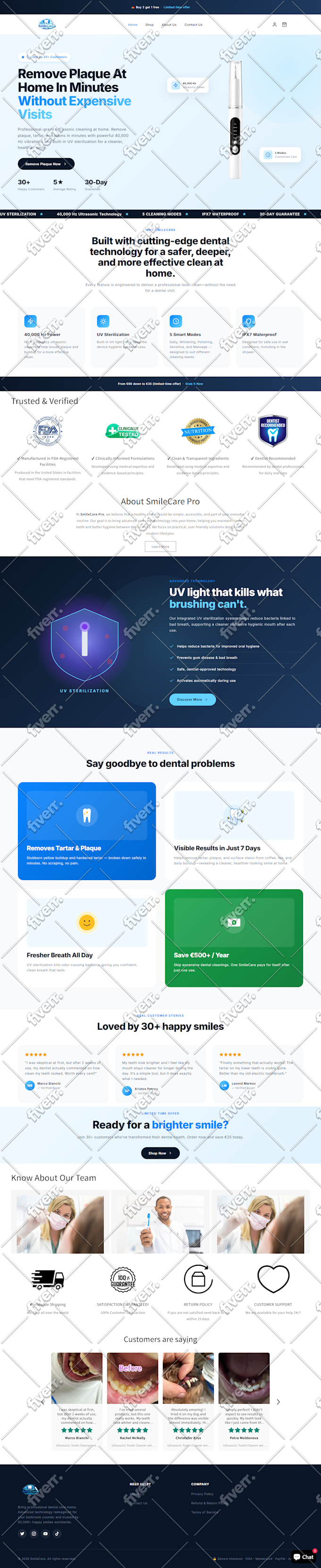 build a high converting shopify store or shopify website