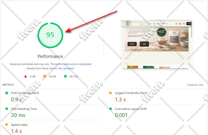 speed up wix shopify squarespace website within 24 hours