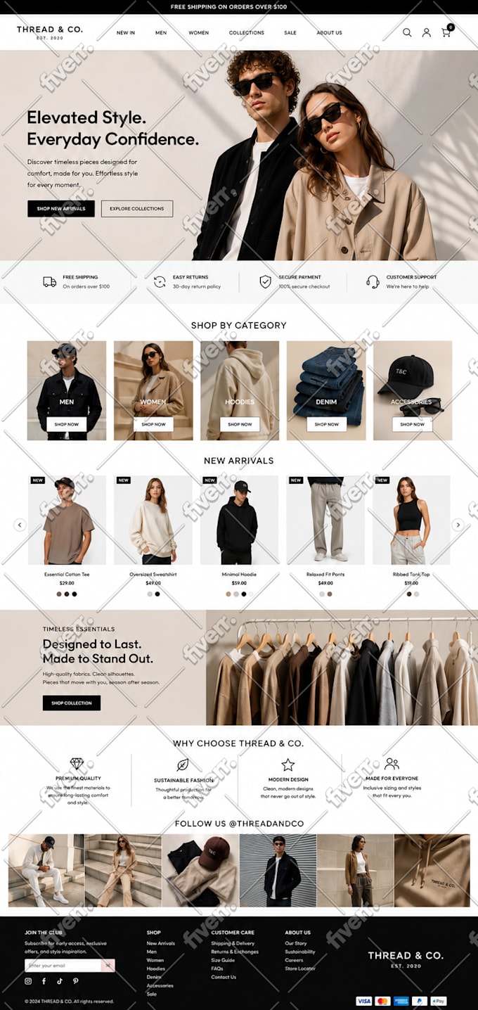 build shopify store design redesign shopify website design shopify dropshipping