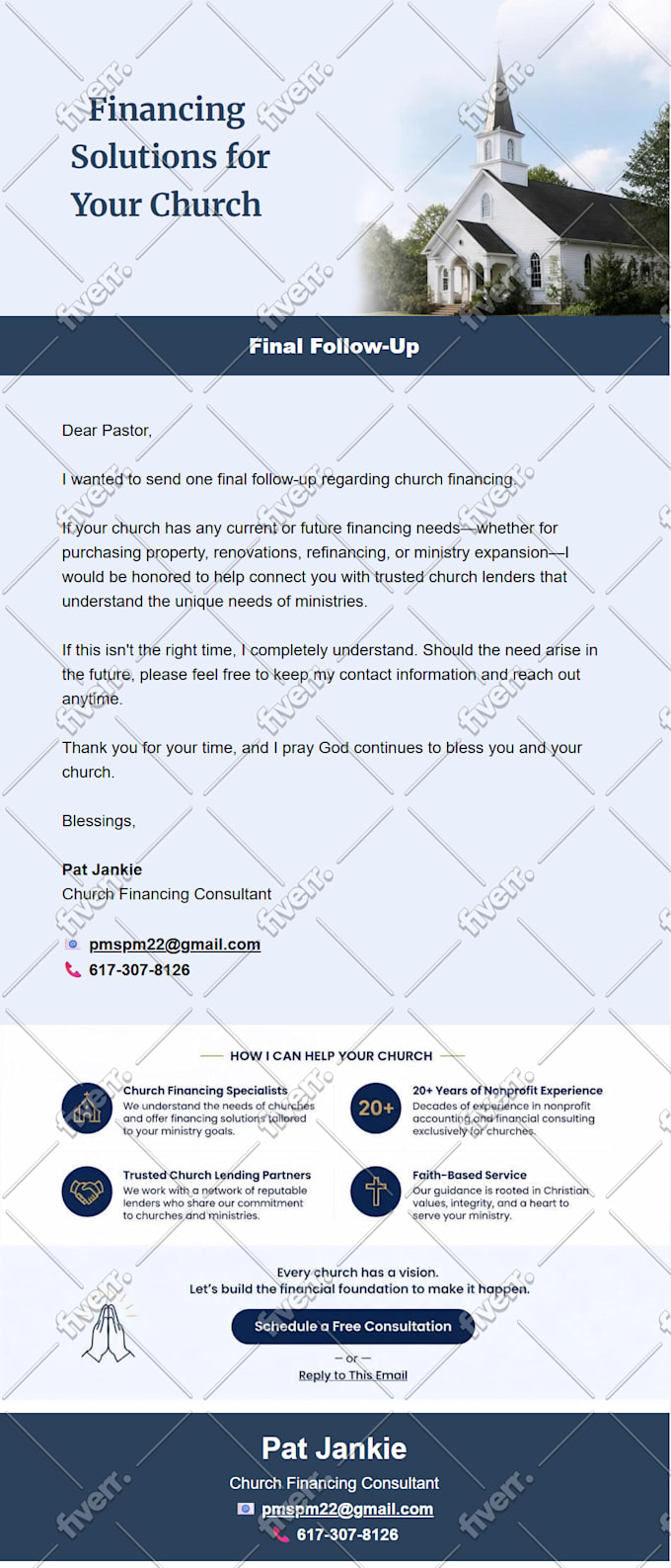 create professional and responsive email template