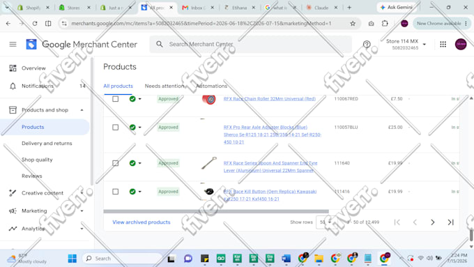 setup gmc fix misrepresentation policy issues suspension google shopping