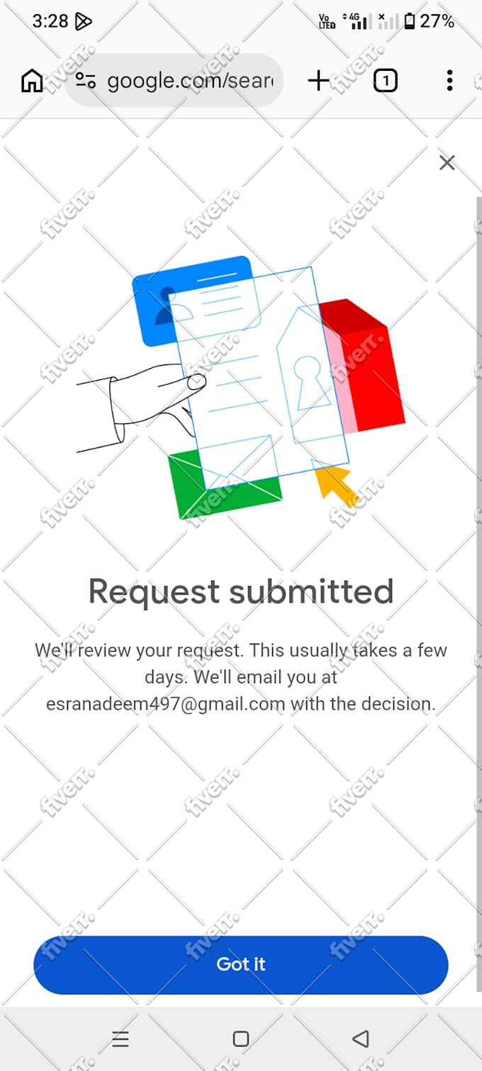remove id photos, negative links, and articles from google