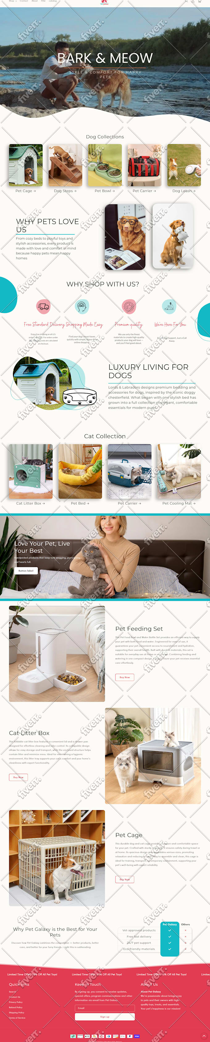 create amazon storefront design with amazon ebc design for your products
