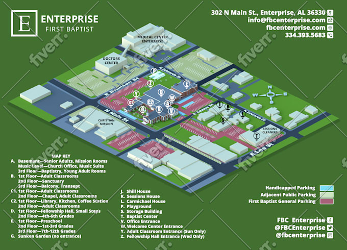 do 3d map for your presentation