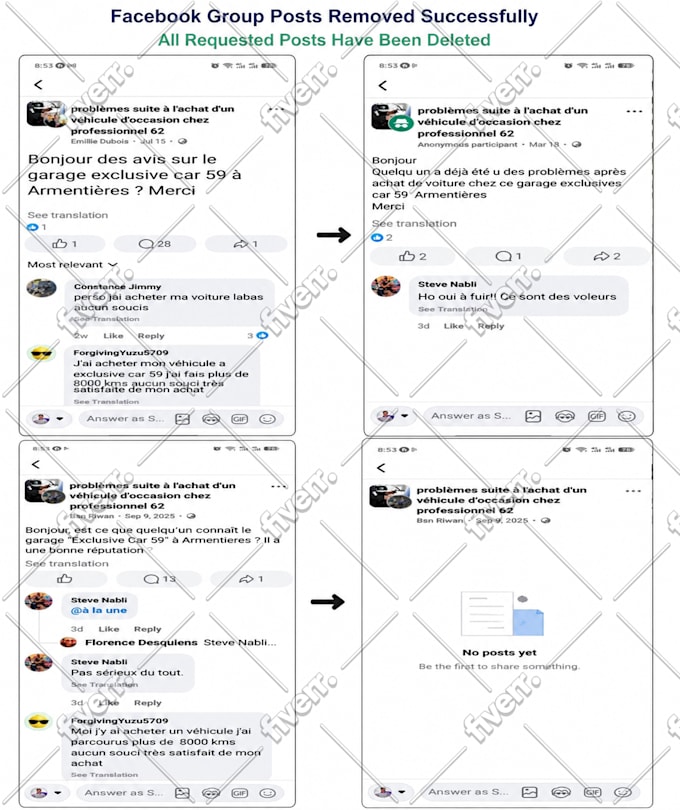 remove spam posts and manage your facebook group