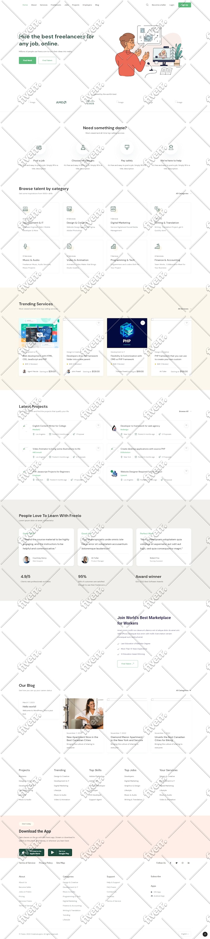 design, develop responsive wordpress website using divi theme or divi builder
