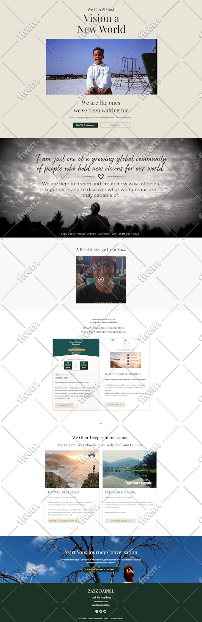 create wix website design, redesign wix, develop wix studio website landing page
