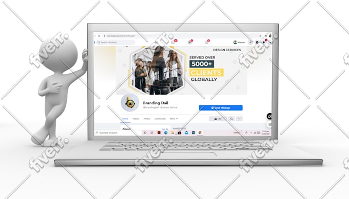 create your facebook business page and setup