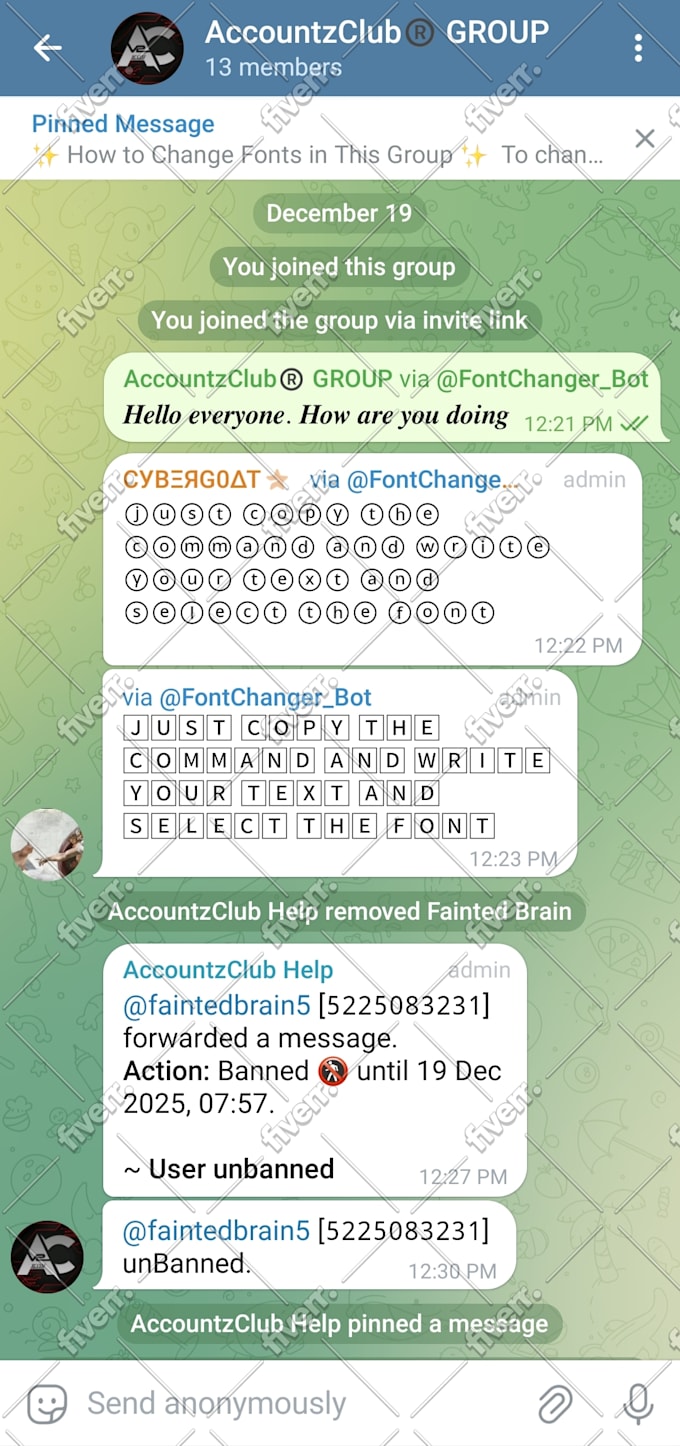 setup custom telegram bot shop creation for your crypto community