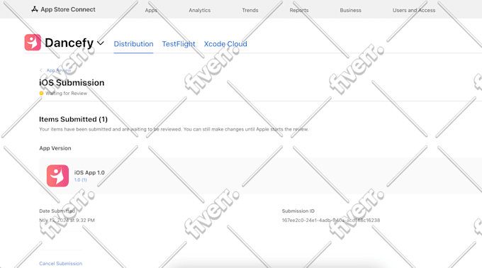 upload your ios app to appstore