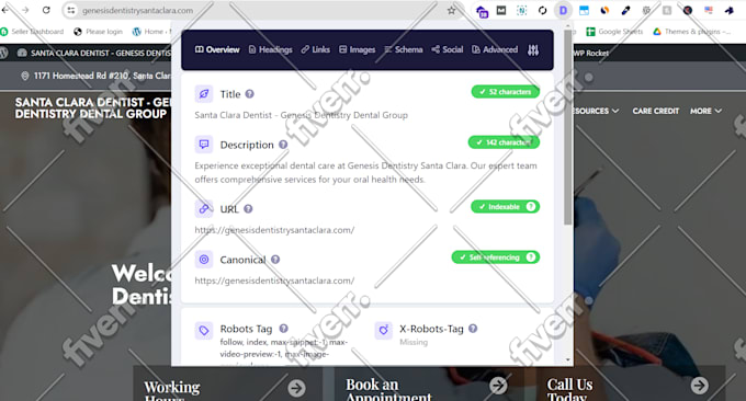 do on page SEO and technical optimization service of wordpress site