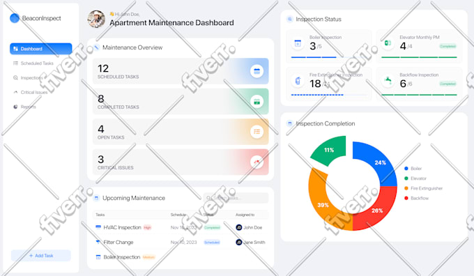design saas, web app, dashboard UI UX with prototype