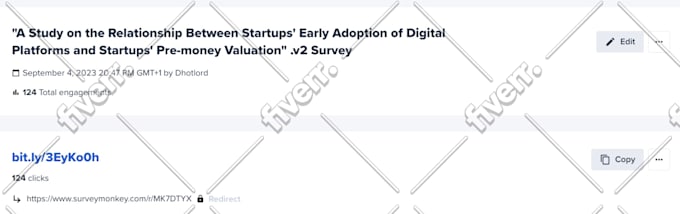 create and conduct your online survey, google form to get targeted responses