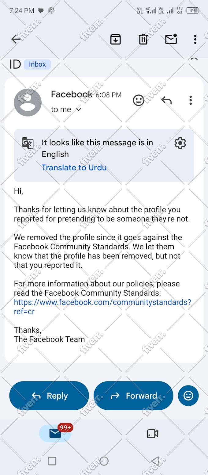 remove delete fake accounts impersonating profiles on facebook instagram tiktok