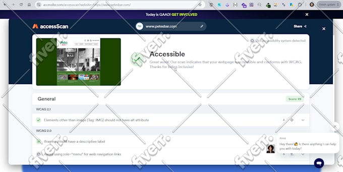 make your website ada, aoda, wcag compliant by code fix