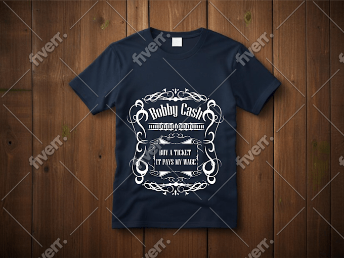 design a unique and edgy custom t shirt design