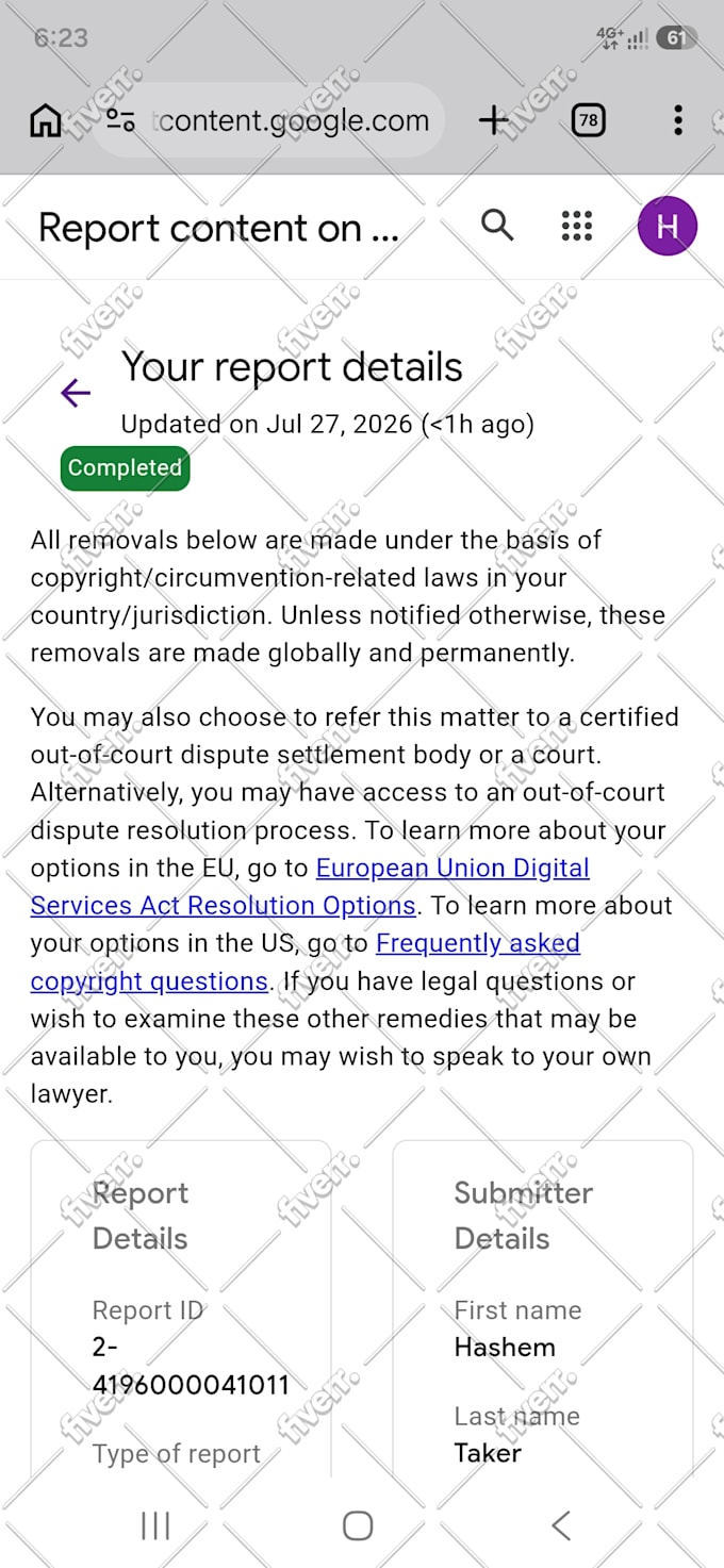 remove leaked onlyfans, patreon, stripchat content in just 12 hours under dmca
