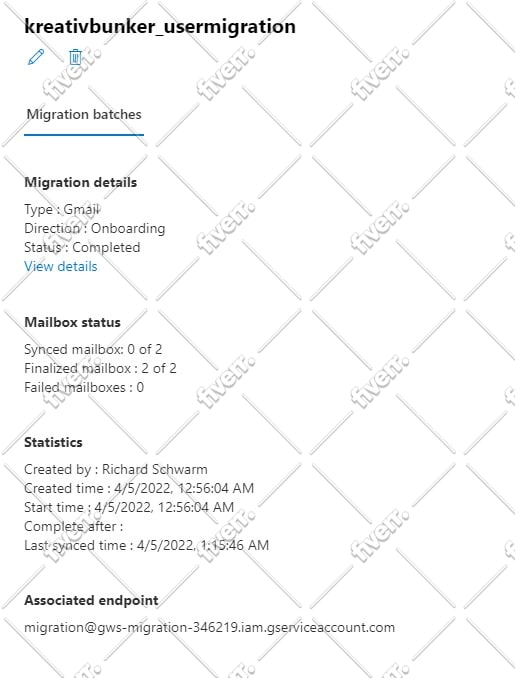 do email migration from google workspace to microsoft 365