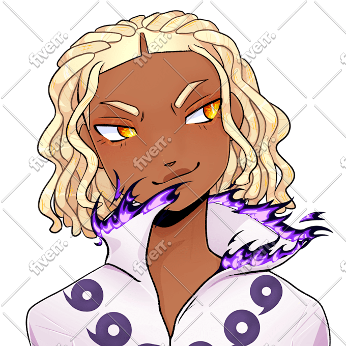 draw custom animeish pfp of characters or people