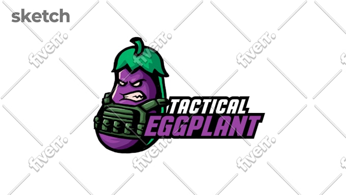 design a original esport, gaming, twitch, cartoon logo