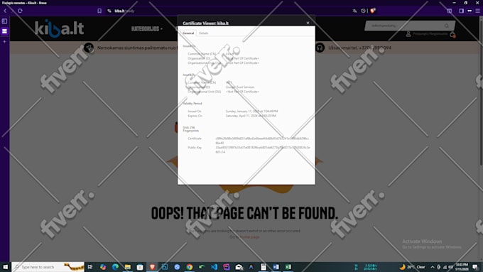 fix SSL errors and make it https secure website