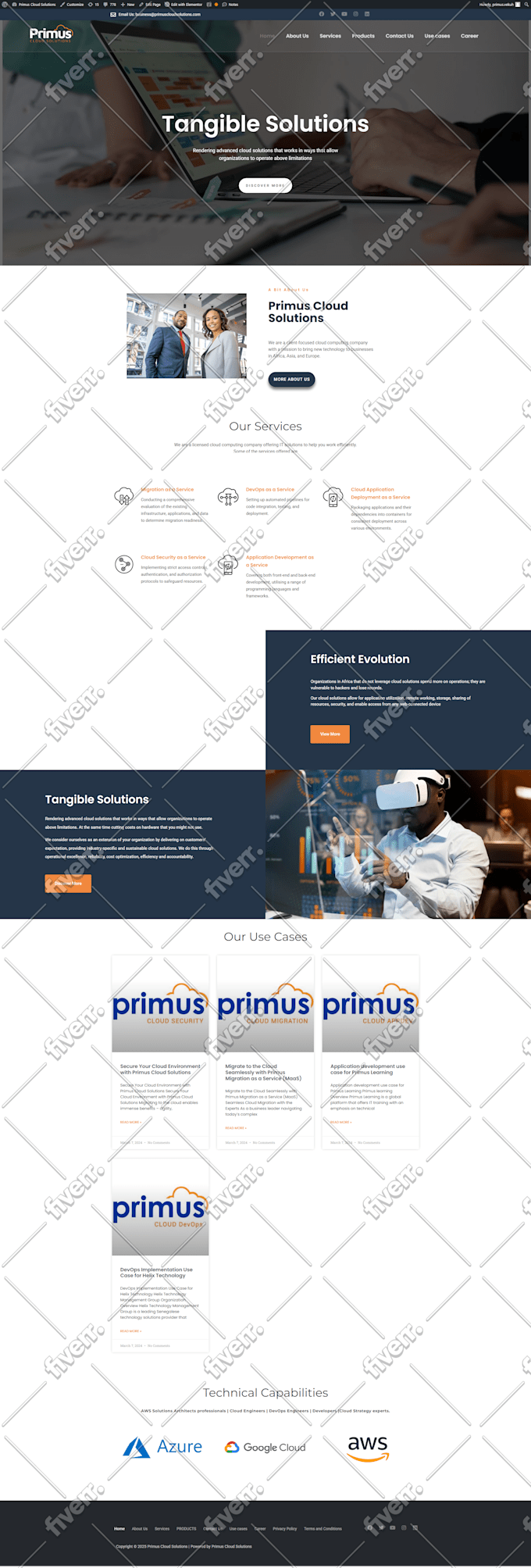 create, redesign, or develop your wordpress business website